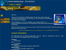 Tablet Screenshot of powerswelding.com